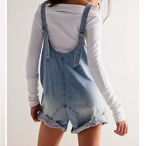 Free People Tan Women's Sleeveless Romper - Picture 2 of 10